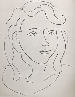 Matisse - « Fleurs du Mal XIV » (Les Fleurs du Mal), 1947, lithographie offset