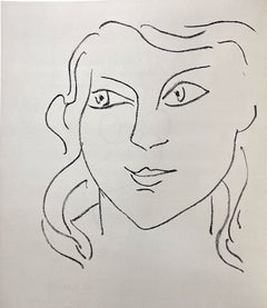 Matisse - "Fleurs du Mal V" (The Flowers of Evil) 1947 Offset Lithograph