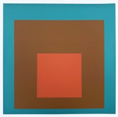 Josef Albers - Untitled from "Albers in Bottrop" (1973) Silkscreen in Colors