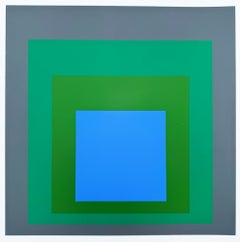 Josef Albers - Untitled from "Albers in Bottrop" (1973) Silkscreen in Colors