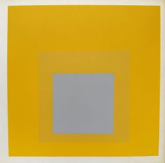 Untitled from "Josef Albers im Landesmuseum Münster" (1977) Silkscreen in Colors