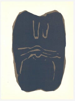 Raoul Ubac - « Torse », lithographie (catalogue de la Redfern Gallery, 1966), édition limitée