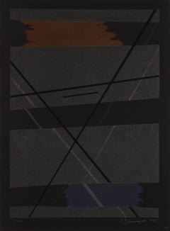 D'Arcangelo - "Beginning" (1975) Lithograph from America: The Third Century