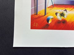 Ferjo - "Windowsill Magic" (2001) Hand Signed, Giclee print on canvas
