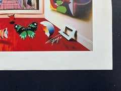 Ferjo - "Room with Picasso" (2001) Hand Signed, Giclee print on canvas