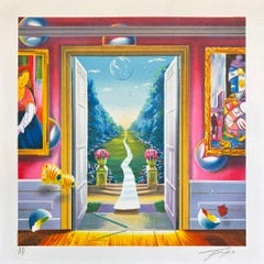 Ferjo - "Surreal II" (2000) Hand Signed, Lithograph in colors on paper