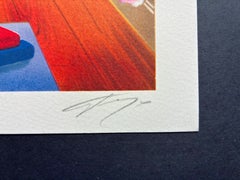 Ferjo - "The Fortune Teller" (2000) Hand Signed, Lithograph in colors on paper