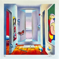 Ferjo - "The Dream" (2000) Hand Signed, Lithograph in colors on paper