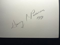 Henry Pearson - « Le Jugement de Pâris avec une Lagonda de 1924 » (1980) Lithographie signée