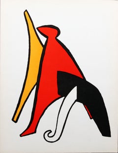 Alexander Calder - Untitled Stabiles from "Derriere le Miroir" (1963) Lithograph