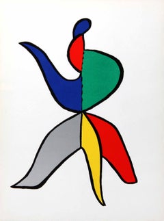 Alexander Calder - Stabiles VIII (Dancer) from "Derriere le Miroir", 1963