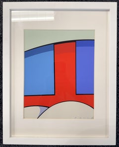 "KAWS X MOCAD" (2019) Serigrafia firmata su carta spessa, incorniciata