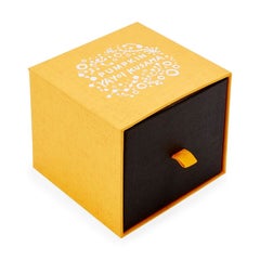 Yayoi Kusama - "Zucca (gialla)" Scultura in resina colata, 2015
