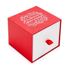 Yayoi Kusama - "Pumpkin (Red)" Scultura in resina colata, 2015