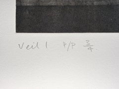« Veil 1 » (2008), issu de la série « Veil », épreuve d'imprimeur signée, photogravure