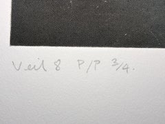 « Veil 8 », issu de la série « Veil », épreuve d'imprimeur signée, photogravure à l'aquatinte
