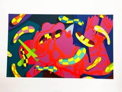 KAWS, Alone Again, 2018, sérigraphie en couleurs sur papier vélin, édition de 100 exemplaires