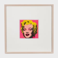 Andy Warhol, Invito Marilyn (Castelli Graphics), 1981 Pop art Marilyn Monroe