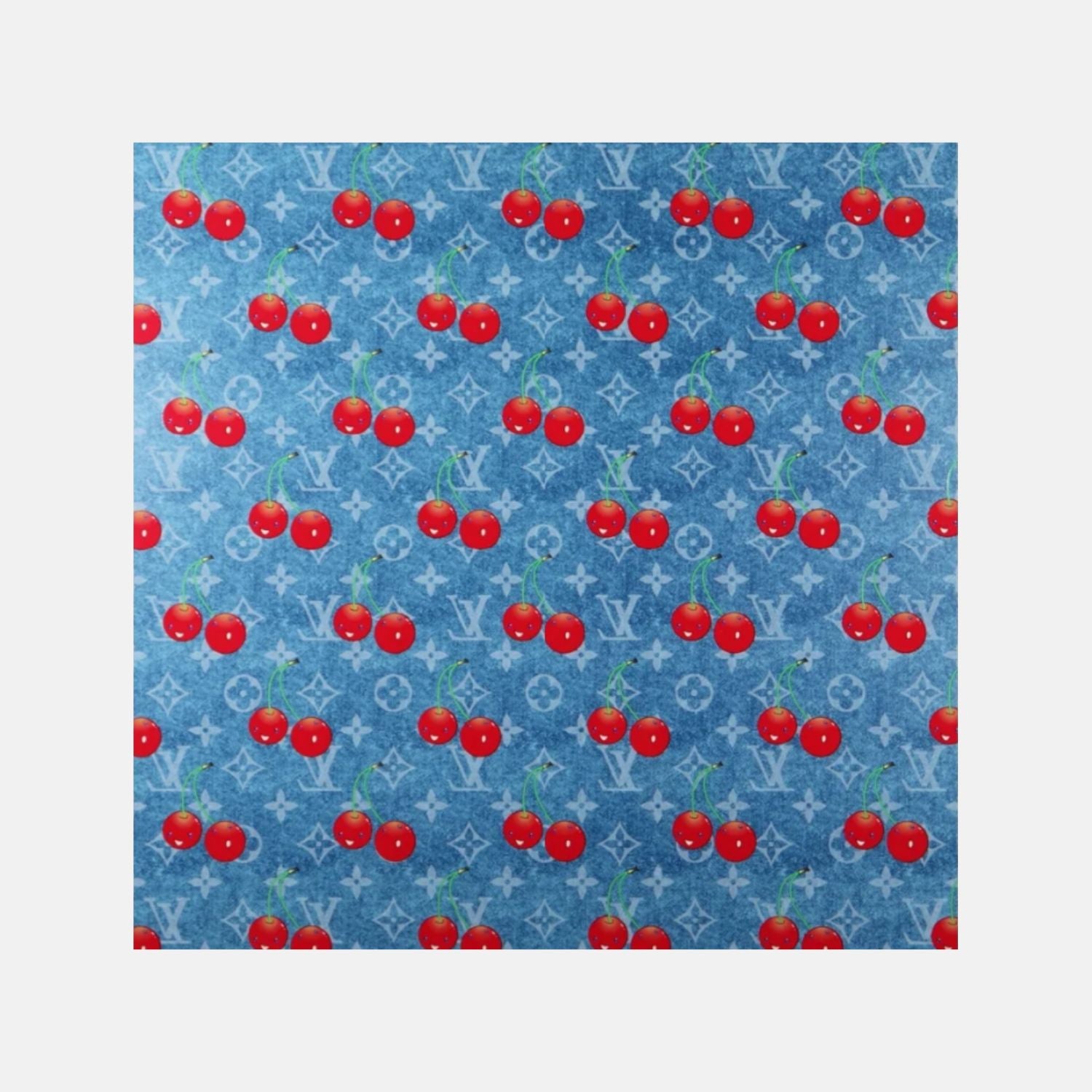 Takashi Murakami Abstract Print - Louis Vuitton Cherry Jeans