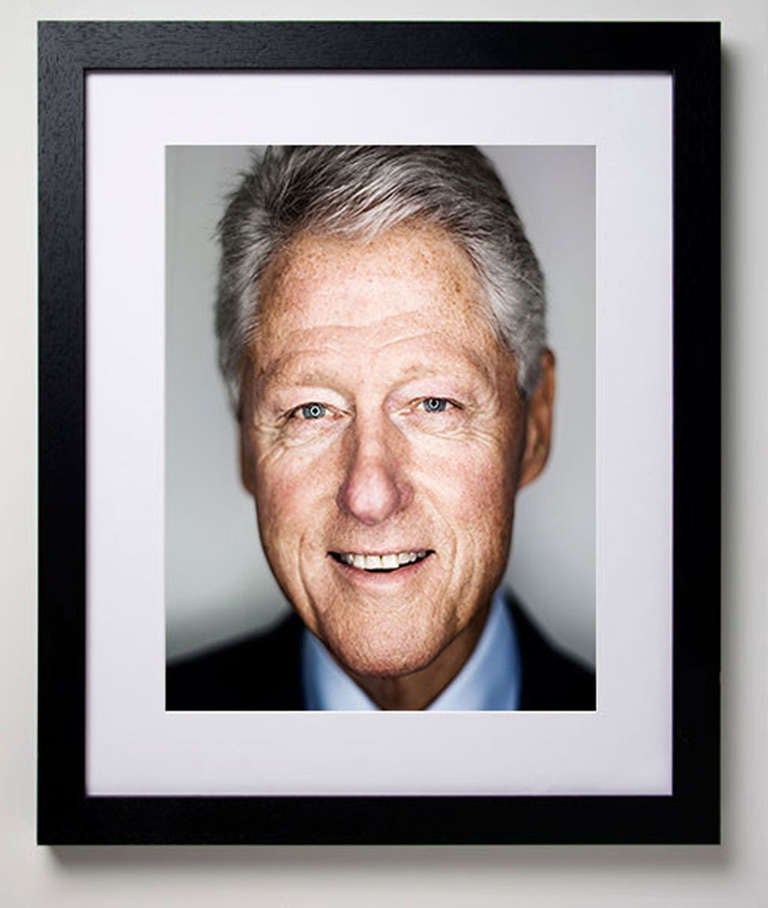 Bill Clinton - Photograph by Mark Mann