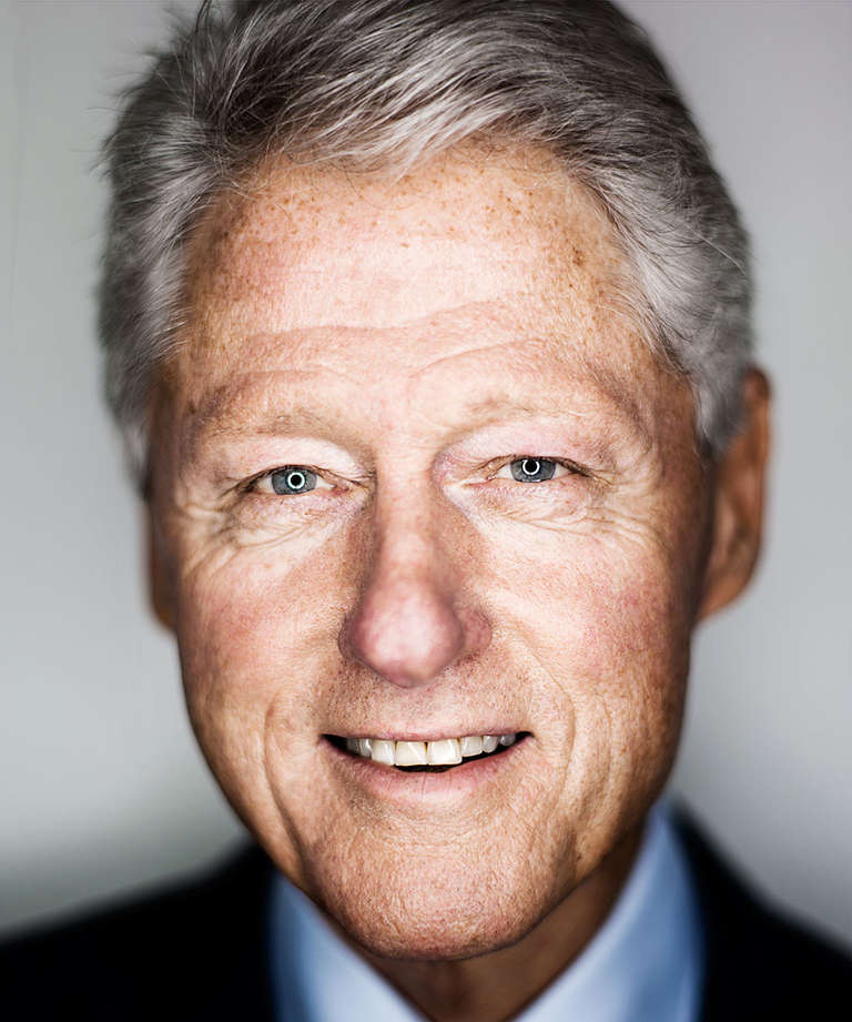 Mark Mann Portrait Photograph - Bill Clinton