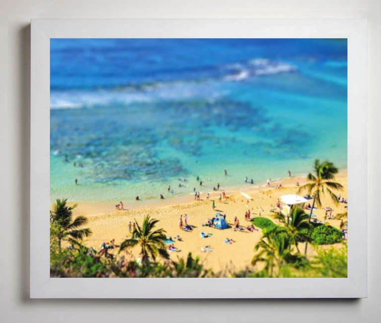 This price and size includes the frame. Framing options are: white, black, natural and aluminum.  Please contact the gallery for pricing of unframed prints and to choose your frame.

Limited edition giclee print on Hahnemuehle paper. Arrives with