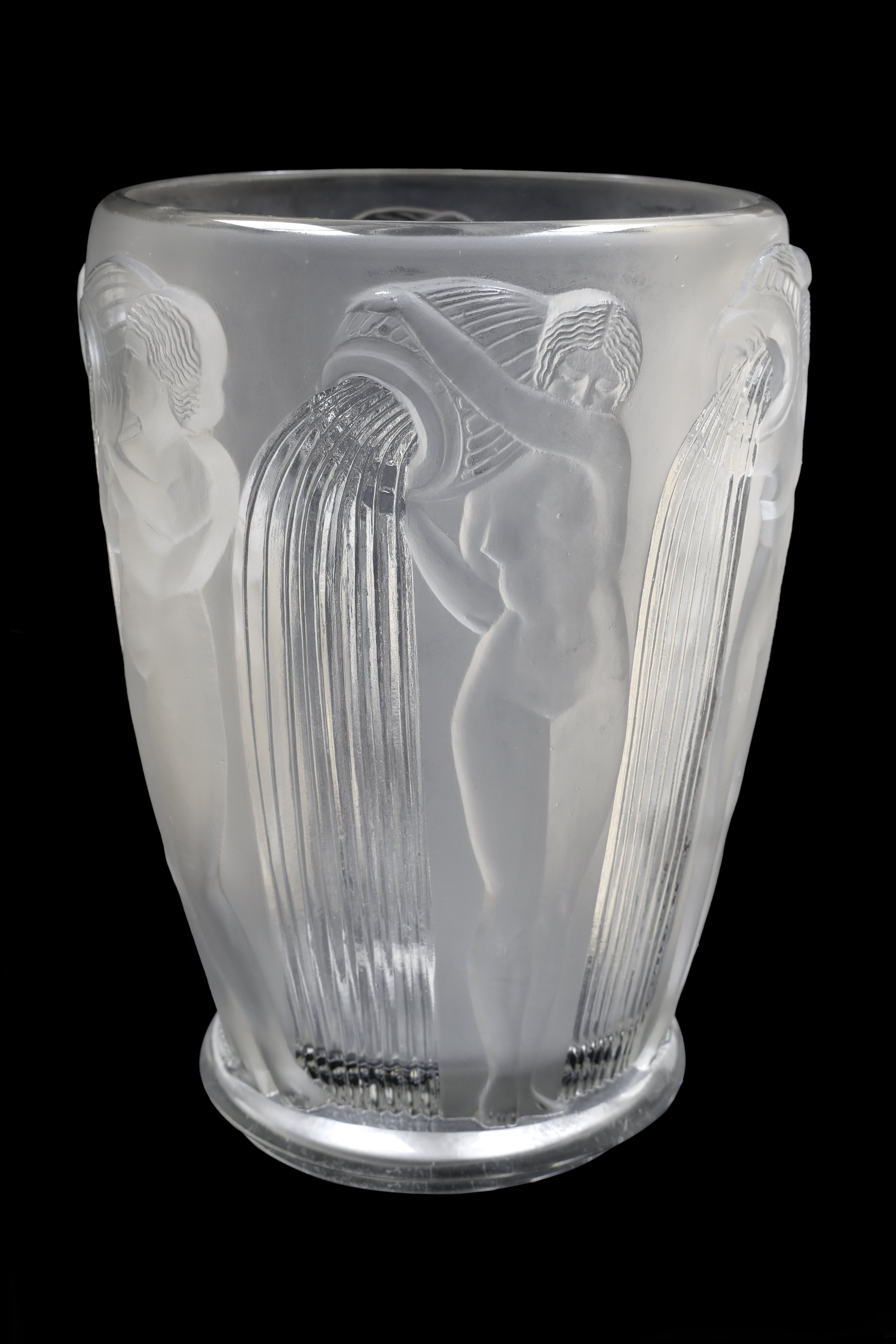 R. Lalique Danaides Vase - Art by René Lalique