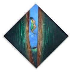 Pedro Pablo Oliva Painting: Serie: Las Aberraciones, 1993