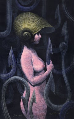 Cuadro de Roberto Fabelo: Sirena