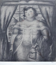 Fernando Botero Edition: Woman with Stole Marlborough NY 1972