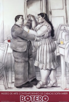 Fernando Botero: Póster Museo de Arte Contemporáneo de Caracas Sofía Imber