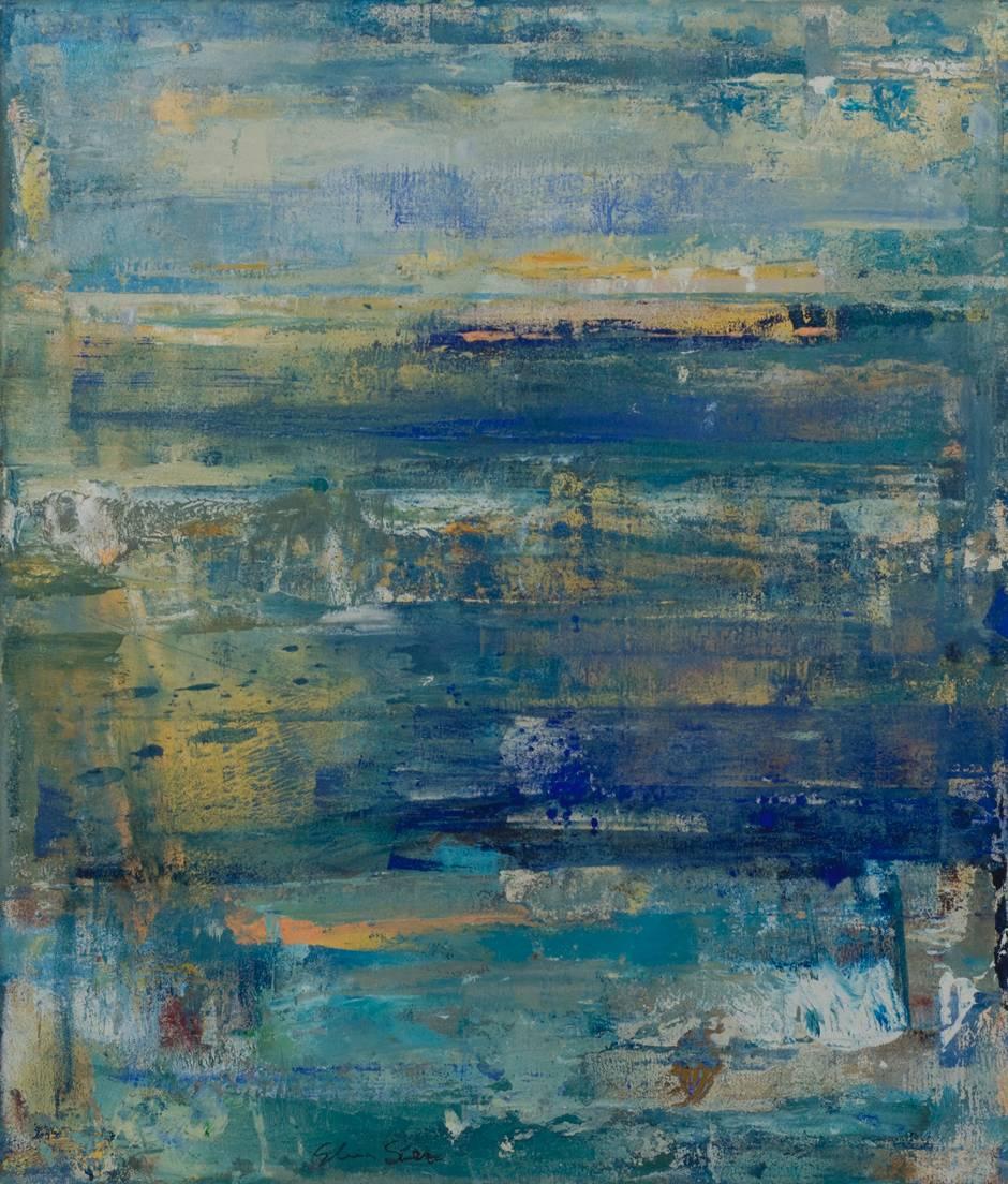 Gloria Sáez Landscape Painting - Untitled