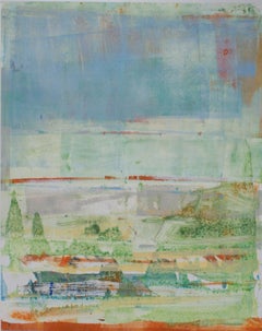 Gloria Saez, En el Jardin, Oil on paper, 2014