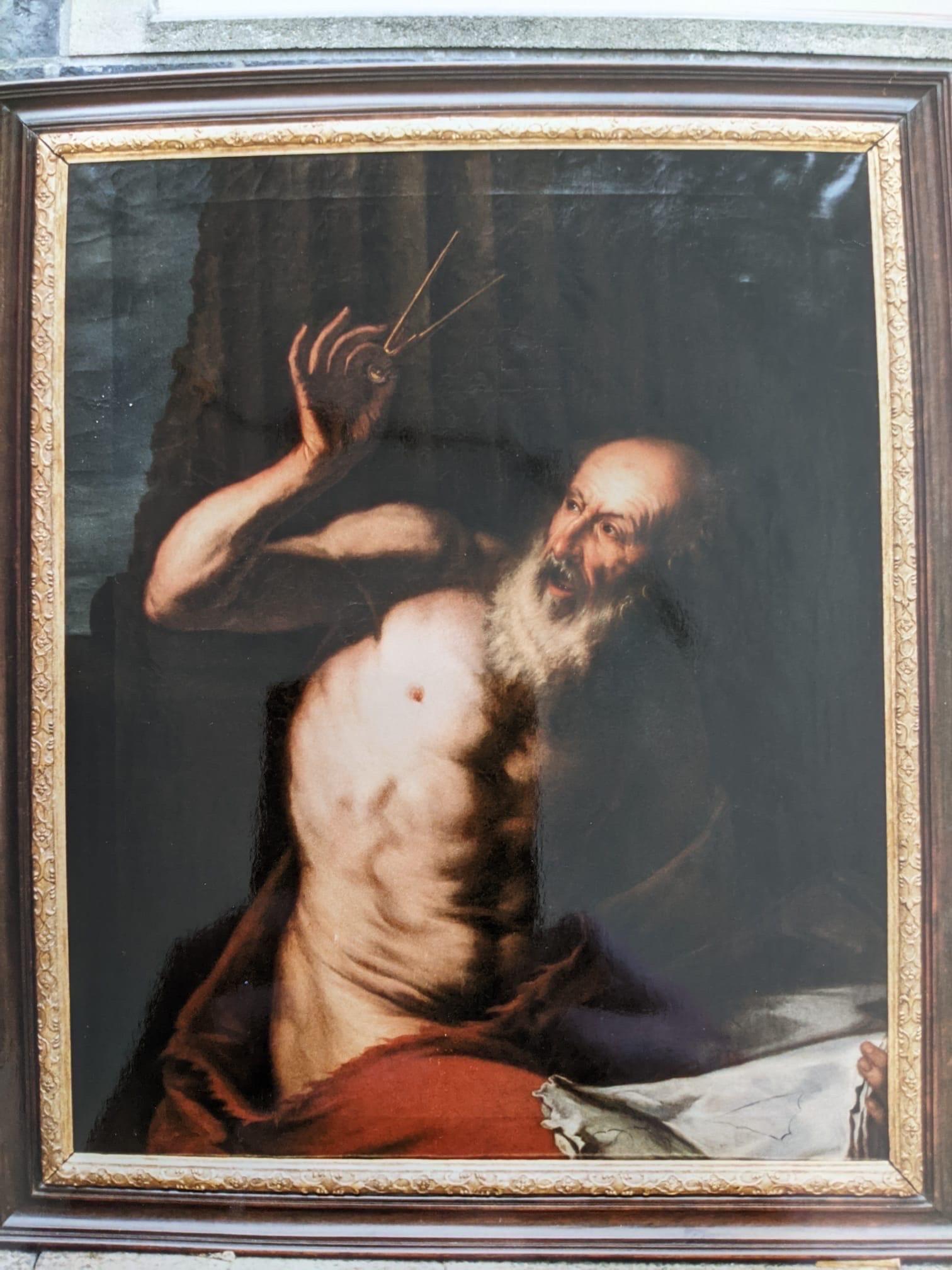 Euklid Philosopher, Portrait of a Man, Old Master Painting, Baroque Art For Sale 12