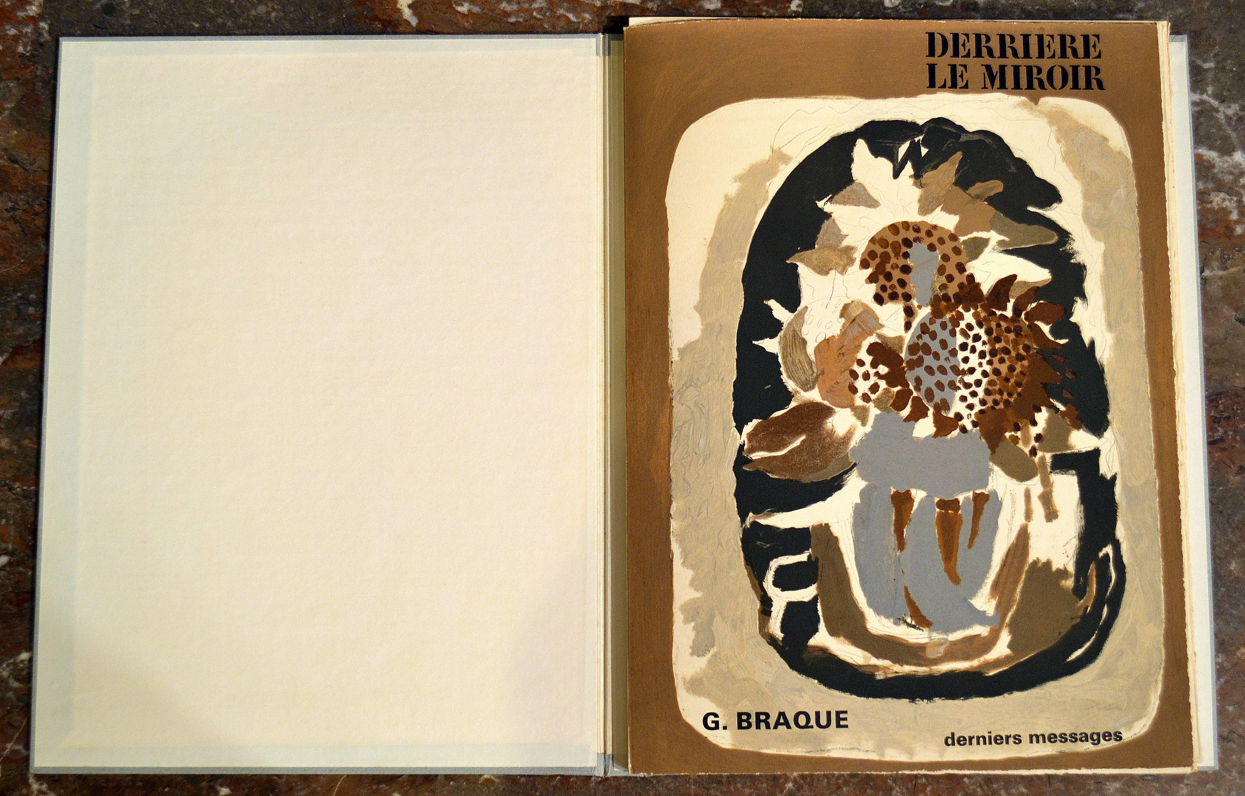 Derriere Le Miroir N°166 ''Derniers Messages'' - Print by Georges Braque