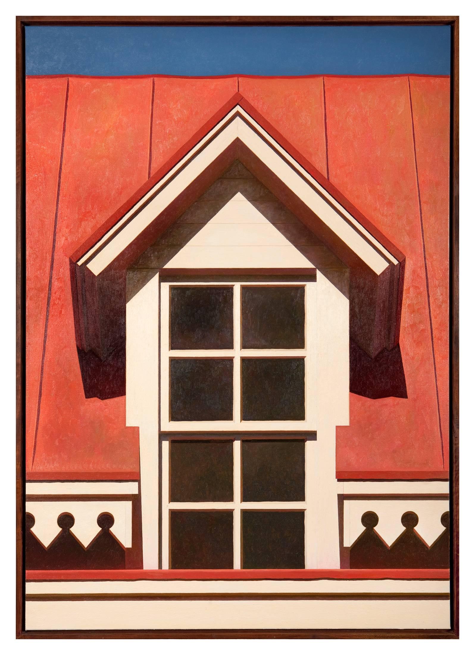 Carpenter Gothic - Painting by Edward Rice