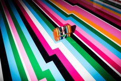 "Ferragamo (Stripes)" - Abstract Fashion Photography - Winogrand