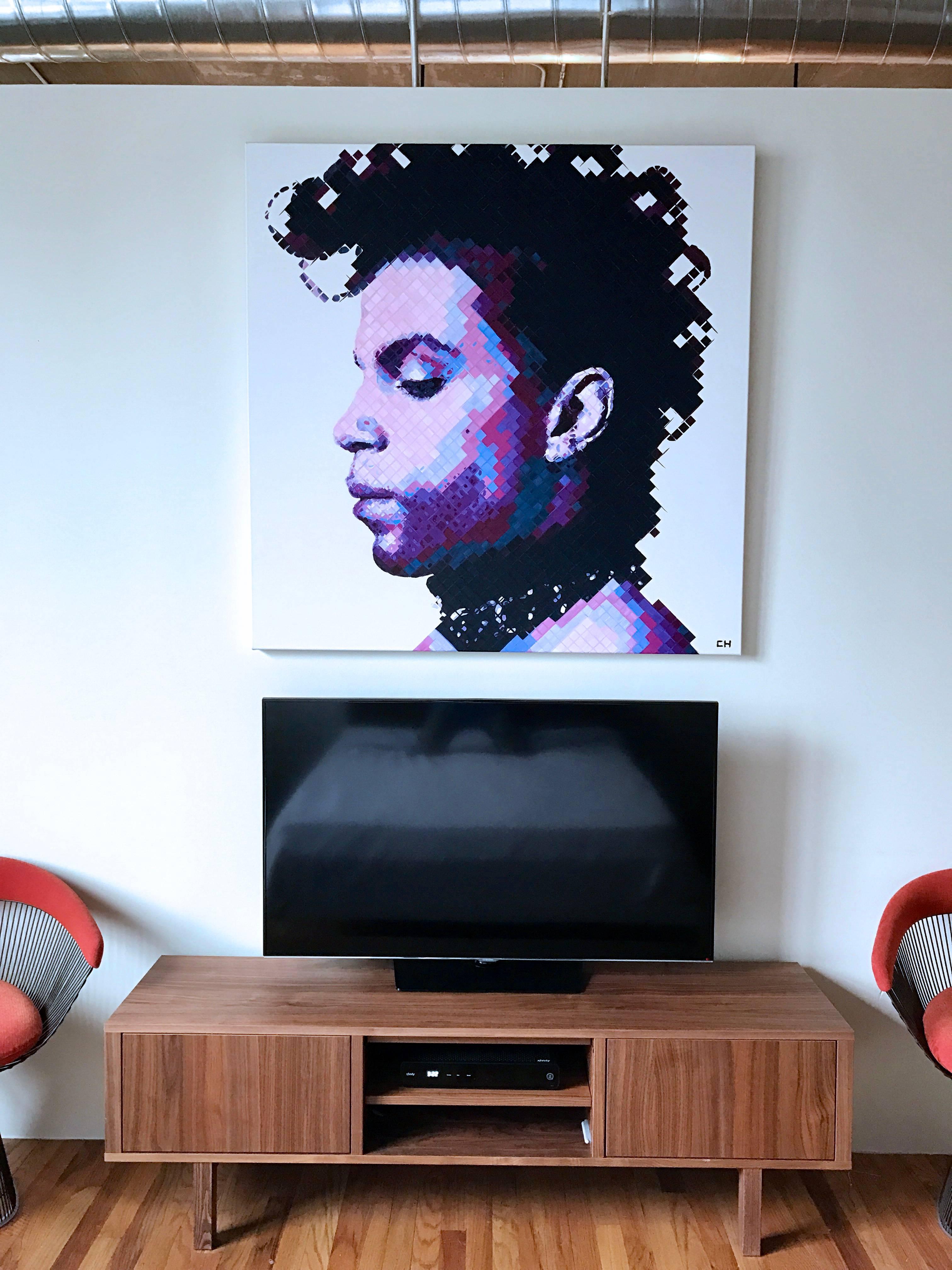 Prince - Painting by Charlie Hanavich