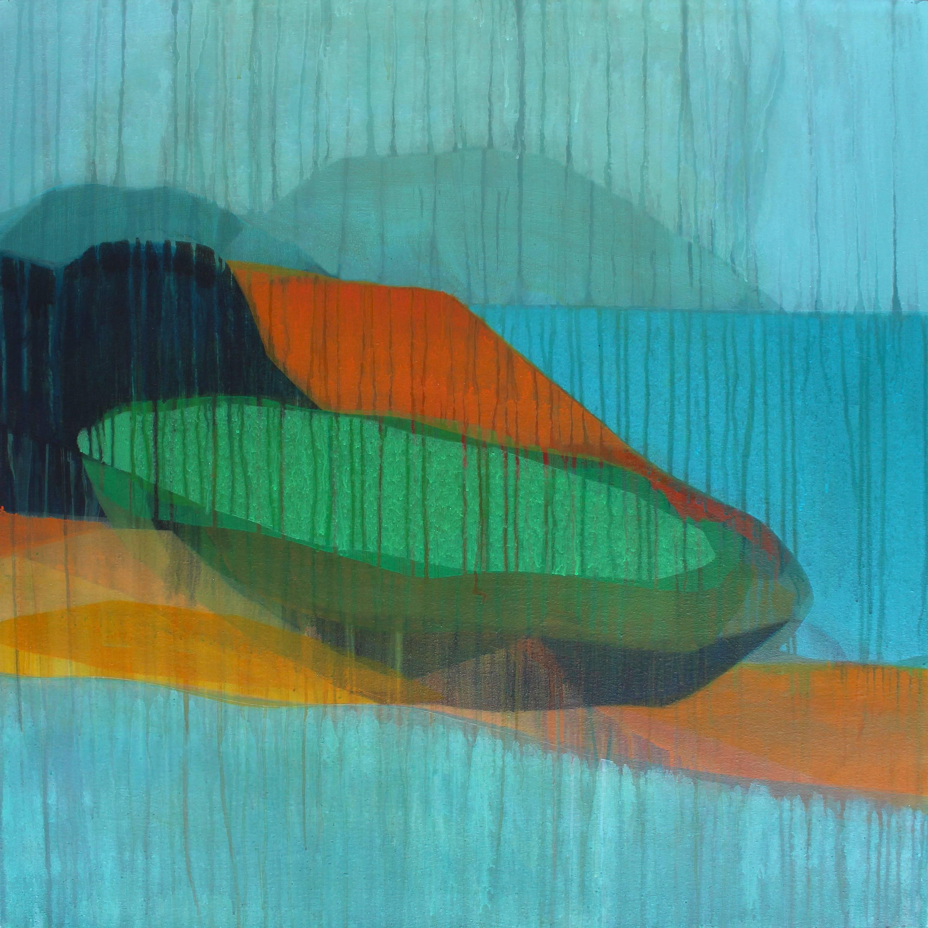 Katherine Sandoz Abstract Painting - Mangrove