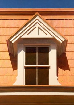 "Dormer Mansard Roof" - Architectural Painting - Contemporary Realism