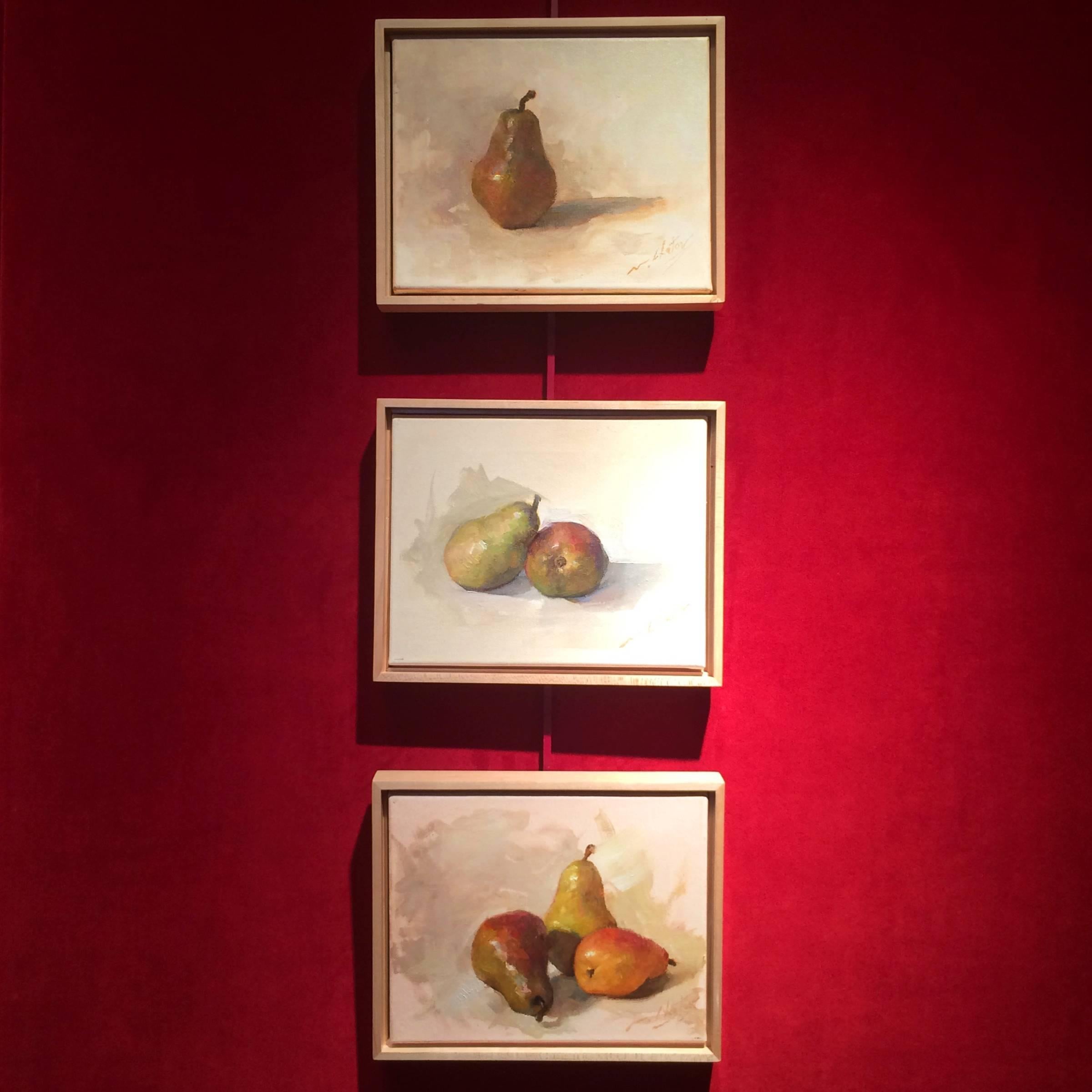 Marc Chatov Still-Life Painting - Group of Pears
