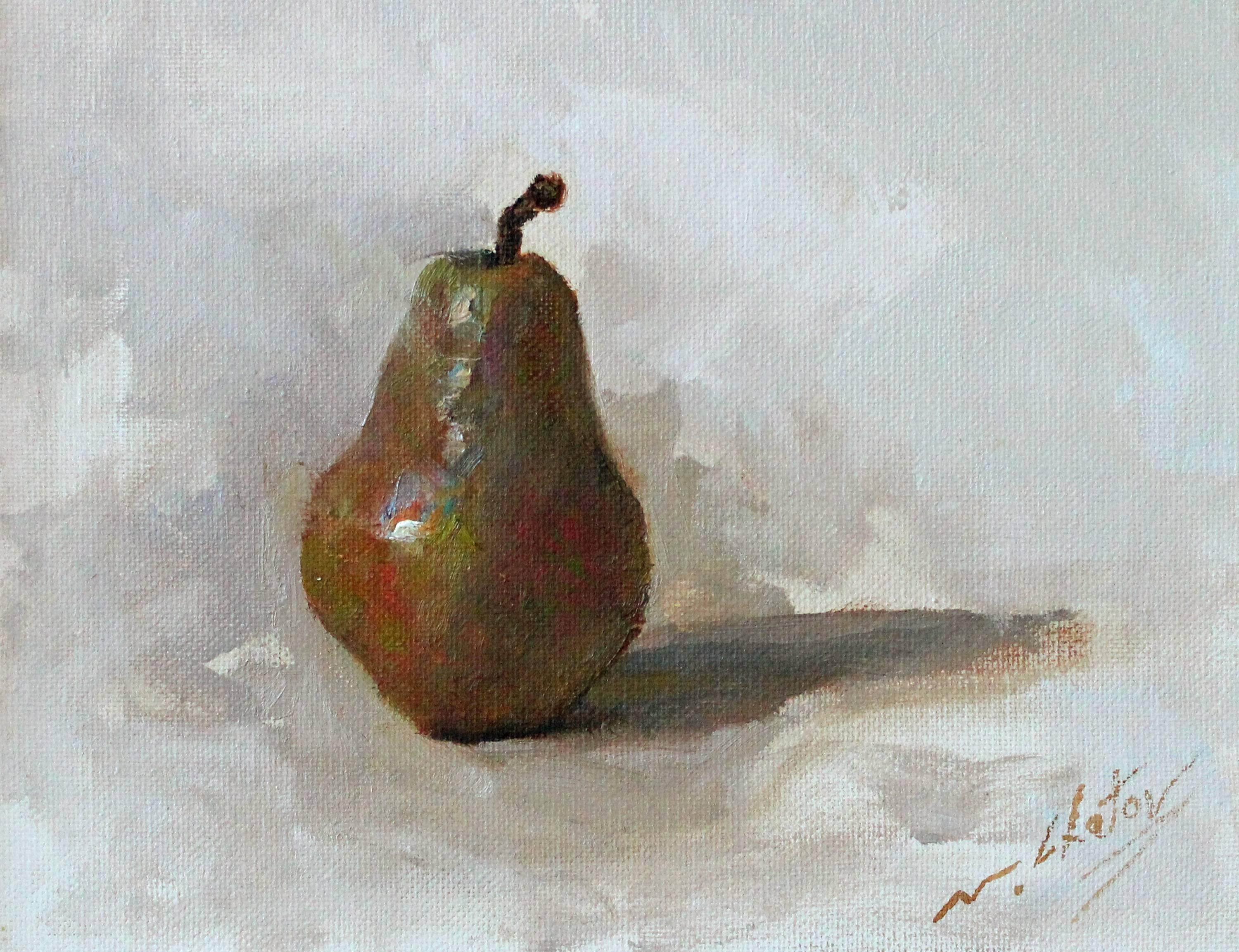 Group of Pears - Painting by Marc Chatov