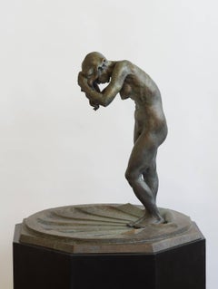 "Fountain" - Contemporary Bronze Figurative Sculpture - Bernini