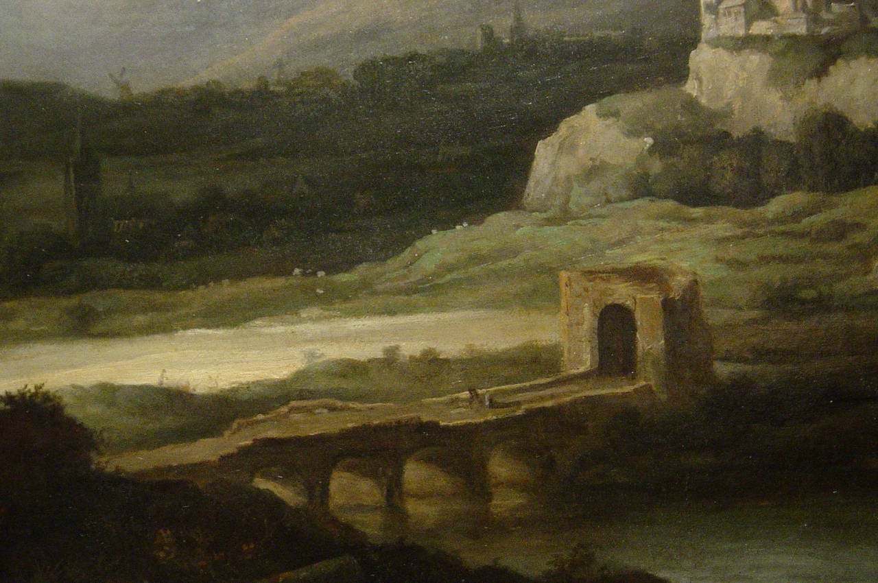 A Ray of Sunlight - Old Masters Painting by Unknown