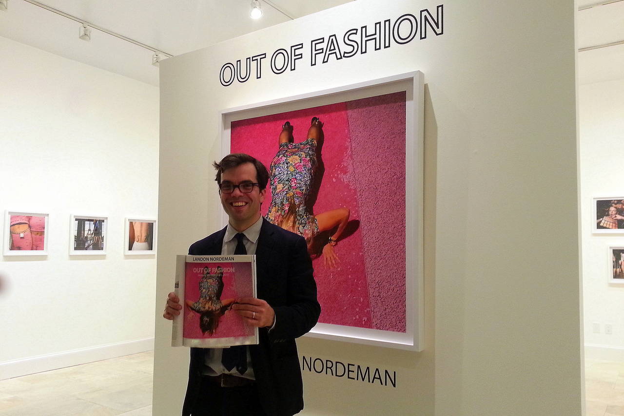 Marc Jacobs No. 4 (Pink Push-Up) - Photograph by Landon Nordeman