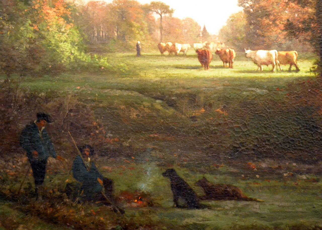 Pastoral Scene with Herdsmen, Cattle and Dogs 2