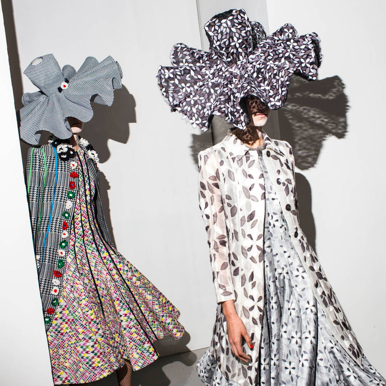 Landon Nordeman Color Photograph - Thom Browne No. 2 (Hats), from the OUT OF FASHION series
