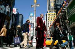 The Man In The Red Velvet Suit, from the TIMES SQUARE NOW 11