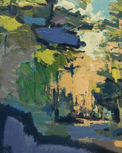 « Dash » - paysage abstrait - style pictural - impressionnisme contemporain