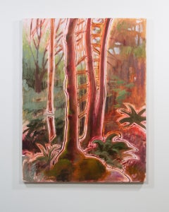 "Foresta pluviale di Hoh" - paesaggio, impressionistico, sagome, alberi, foresta